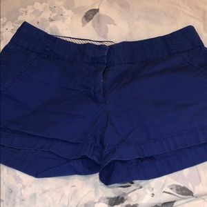 J.Crew cobalt blue shorts